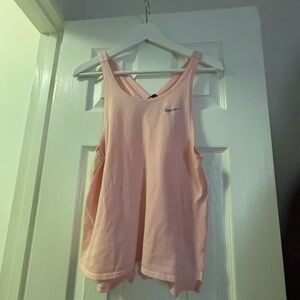 Nike Women's Light Pink Tank Top